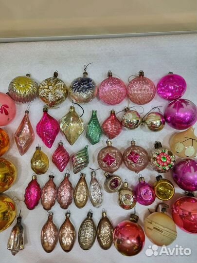 Елочные игрушки СССР