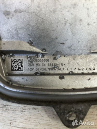 Блок управления фарой мерседес