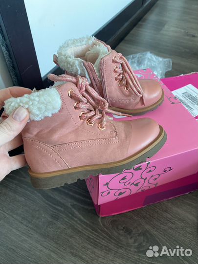 Ботинки демисезонные для девочки 24 размер