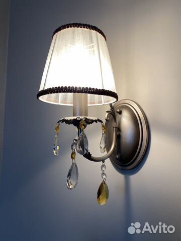 Бра хрустальное