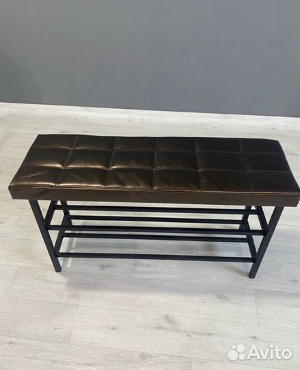 Обувница в стиле Лофт Экокожа