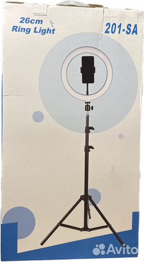 Кольцевая лампа 26 и 10 см со штативом