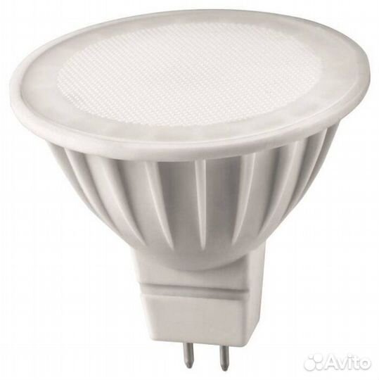Лампа светодиодная диммируемая GU10, MR16, GU5.3