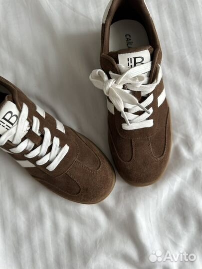 Кеды женские из натуральной замши