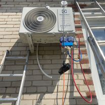 Установка обслуживание кондиционера в гжели, Электроизолятор