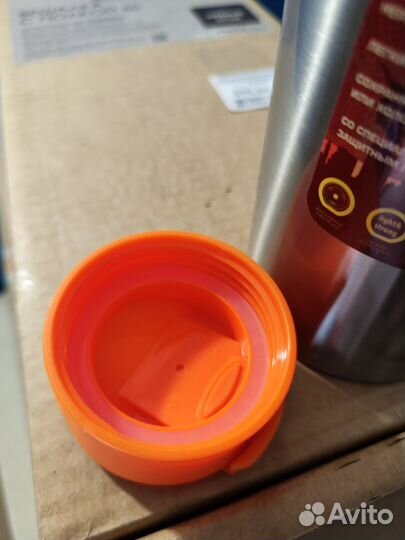 Термос металлический вакуумный 1л