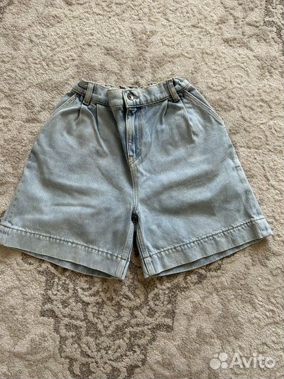 Джинсовые шорты zara для девочки