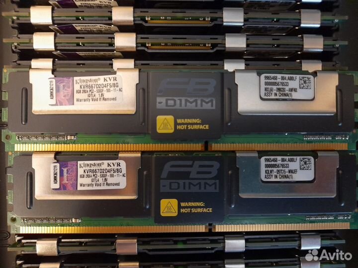 Серверная память Kingston kvr667d2d4f5/8G 8Гб