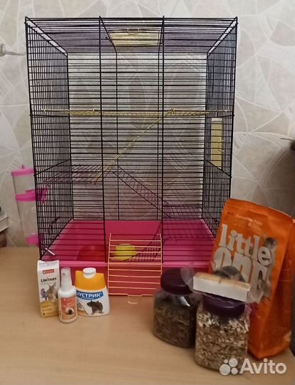 Клетка для грызунов большая