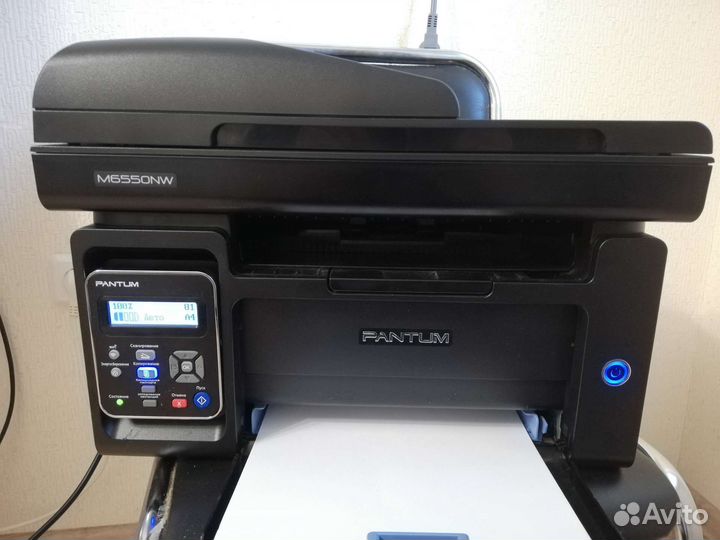Принтер лазерный мфу pantum M6550nw