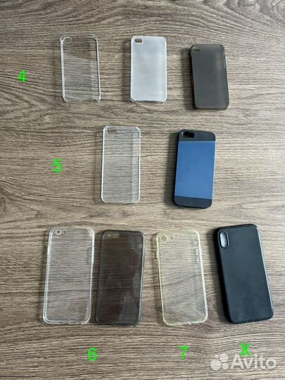 Стекла, чехлы, кабеля, зарядное для iPhone