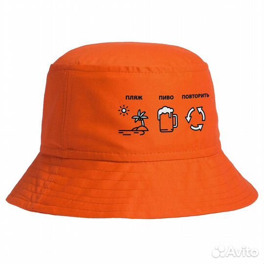 Панамы с надписью, оптом