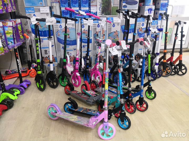 Самокаты для взрослых и детей