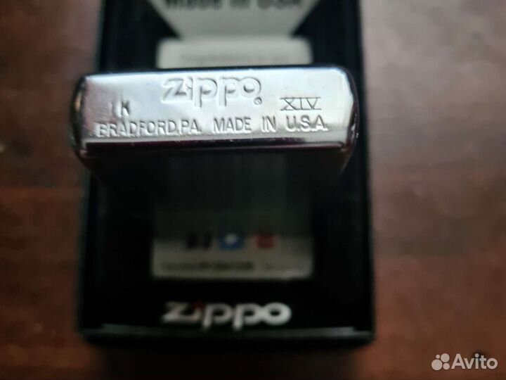 Zippo. Ноябрь 98 г. Лого. Редкая. Коллекционная