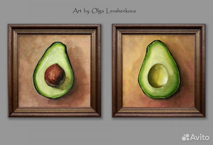 Комплект картин маслом 