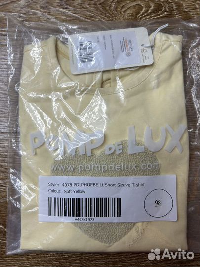 Футболка для девочки 98 Pomp de lux Новая