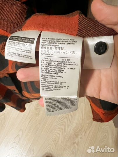Рубашка Levi's оригинал
