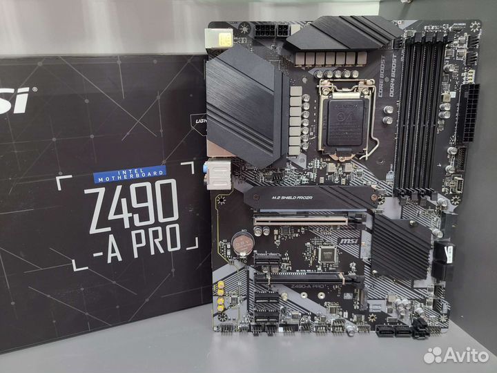 Материнская плата MSI Z490 a-pro