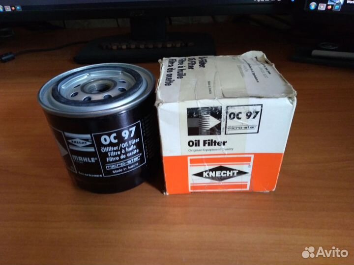 Фильтр масляный knecht/mahle OC97 (новый)