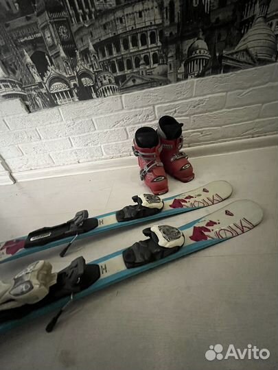 Горные лыжи детские 80