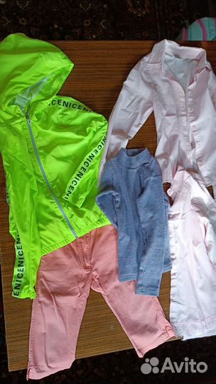 Девочке 4-6лет бесплатно вещи