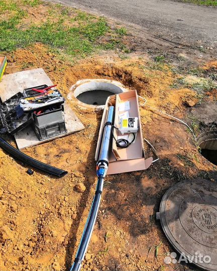 Чистка скважин/ Ремонт скважин/ Замена насоса