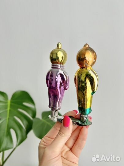 Елочные игрушки СССР космонавт