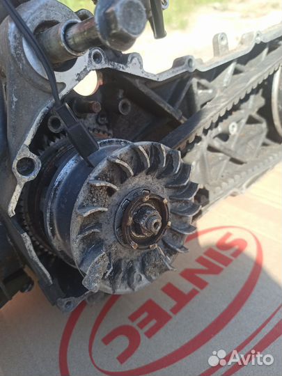 Двигатель скутер торнадо 2т