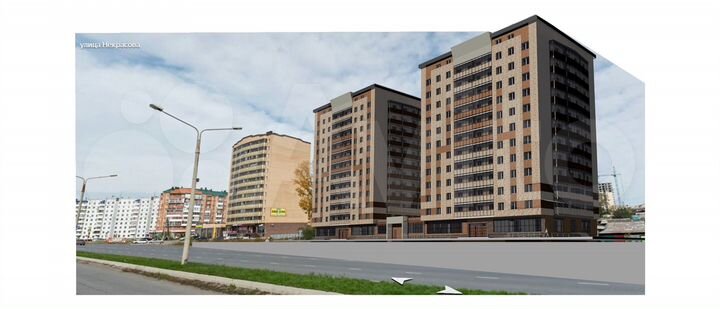 1-к. квартира, 37,1 м², 5/12 эт.