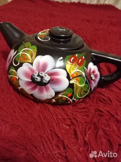 Чайник заварочный фарфоровый