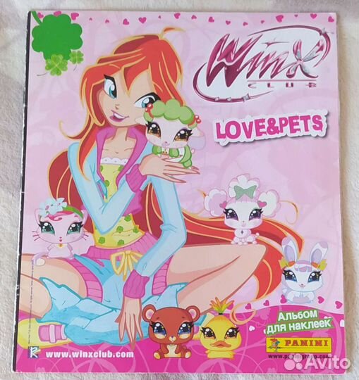 Альбом с наклейками Winx