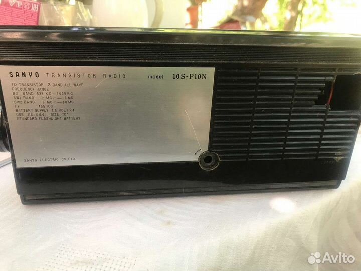 Радиоприемник sanyo s10-p10n