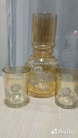 Графин со стаканами СССР