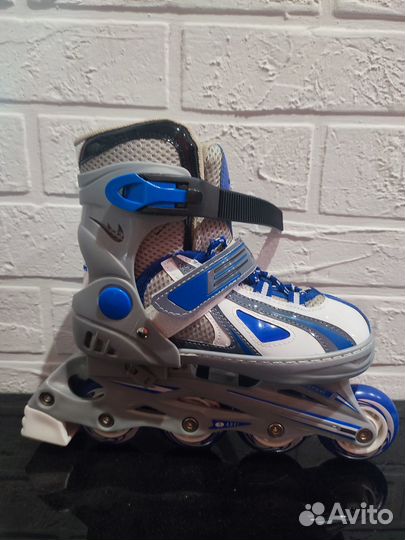 Роликовые коньки детские раздвижные