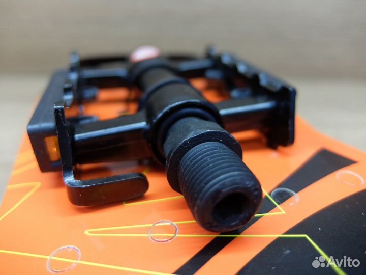 Педали trix алюминий, черный