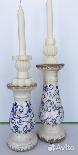 Подсвечники керамика, 2шт