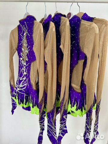 Групповые купальники для художественной гимнастки