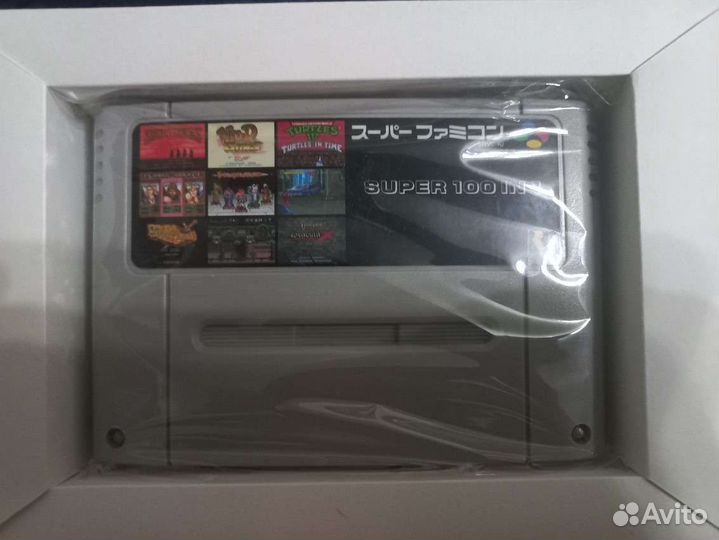 Картридж для super famicom 100в1