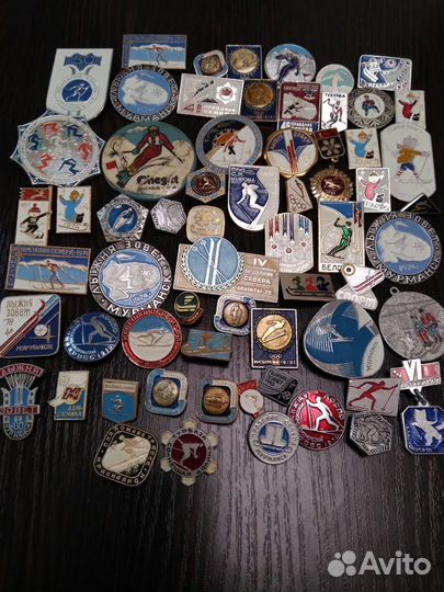 Значки СССР спорт