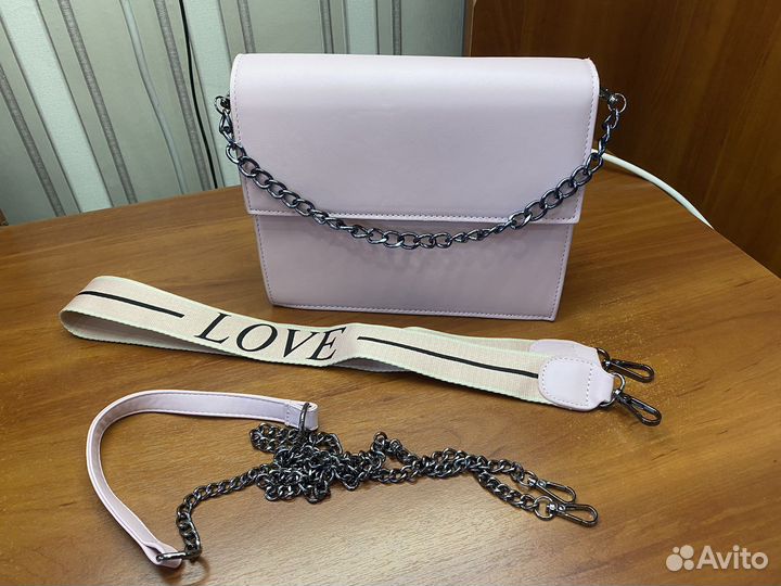 Сумка женская розовая