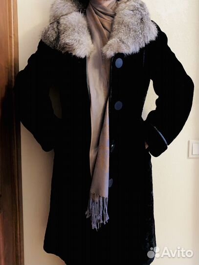 Шуба мутоновая р.42