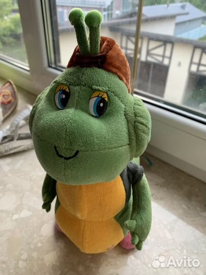 Мягкая игрушка из мультфильма Лунтик