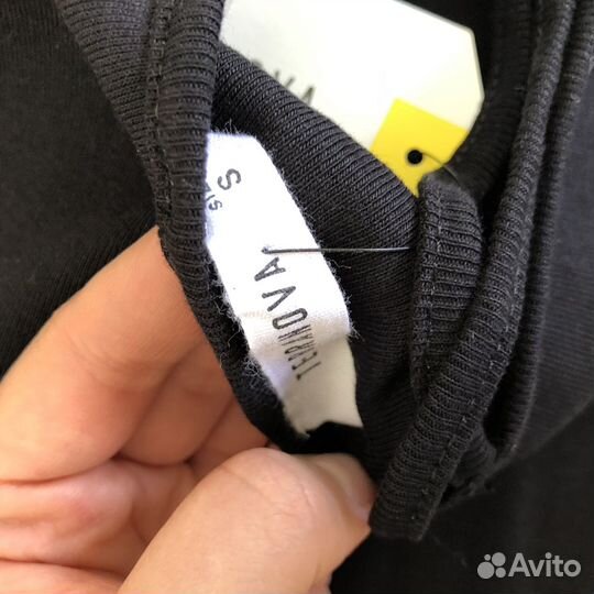 Платье сарафан резинка S новое terranova zara h&m