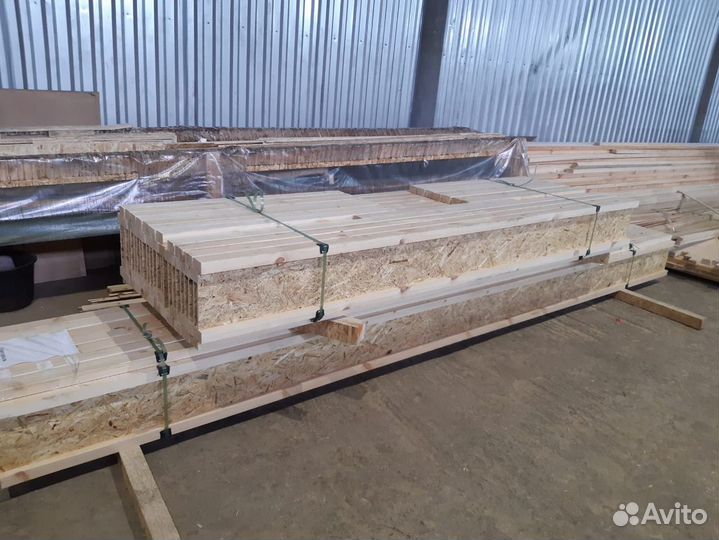 Деревянные двутавровые балки