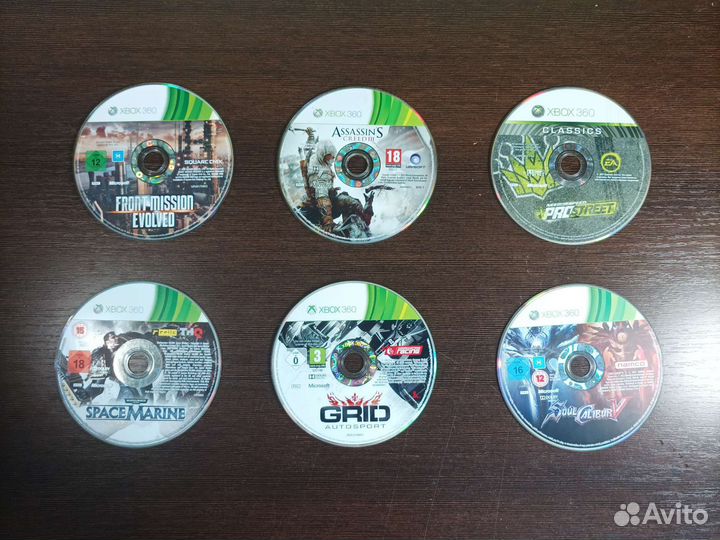 Игры на xbox 360 без оригинальных коробок