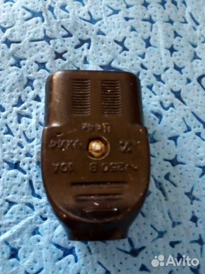 Вилка для электроприборов СССР