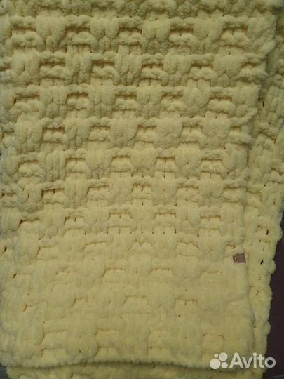 Подарок на выписку Вязанный плед детский