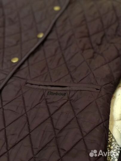 Английская куртка barbour оригинал подстежка