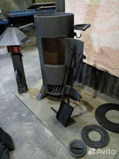 Печь для казана 8мм