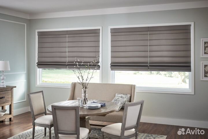 Римские шторы Янтарный